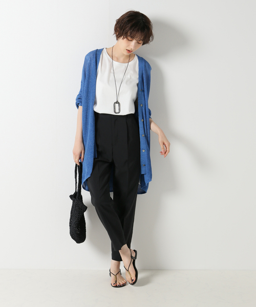 FRAMeWORK（フレームワーク） パンツ スラックス 撥水強撚ポリエステル