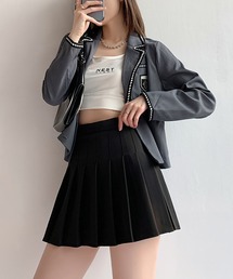 スカート Aラインハイウエストプリーツミニスカート : ZOZOTOWN Yahoo