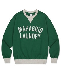 トレーナー スウェット 「mahagrid/マハグリッド」 LOGO LIST SWEATSHIRT/ロゴ リスト スエットシャツ レディース メンズ MAHAGRID トレーナー スウェット 「mahagrid/マハグリッド