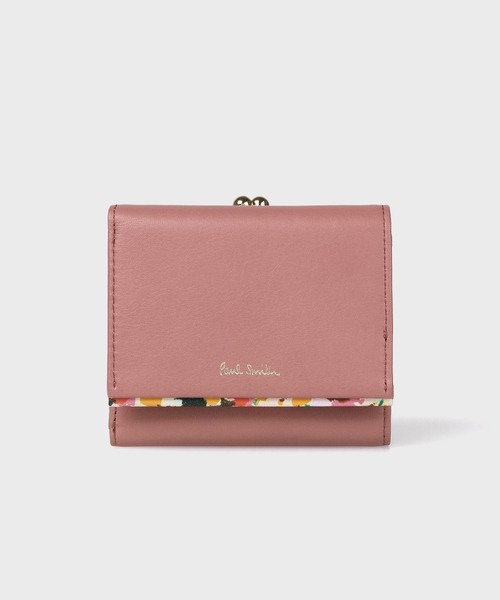 Paul Smith 財布 マーガレットプリントトリム 2つ折り財布