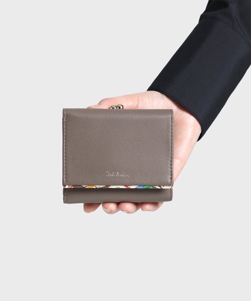 Paul Smith 財布 マーガレットプリントトリム 2つ折り財布