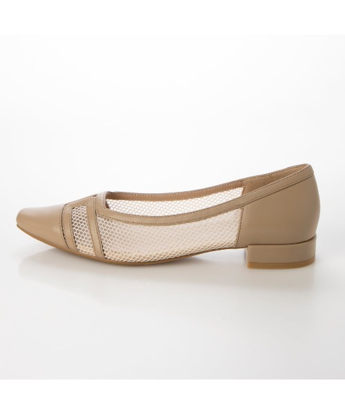 カリーノ（carino）/チュールスクエアフラットパンプス carino（カリーノ） パンプス チュールスクエアフラットパンプス