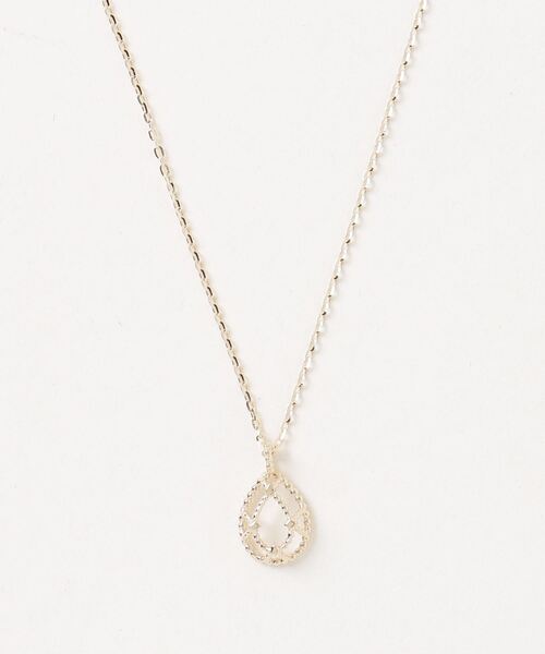 agete（アガット） ネックレス 「ZOZO限定商品」K10ネックレス