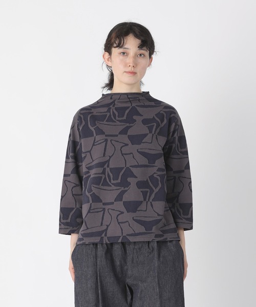 Plantation（プランテーション） tシャツ (S)POTTERYジャガード / プル