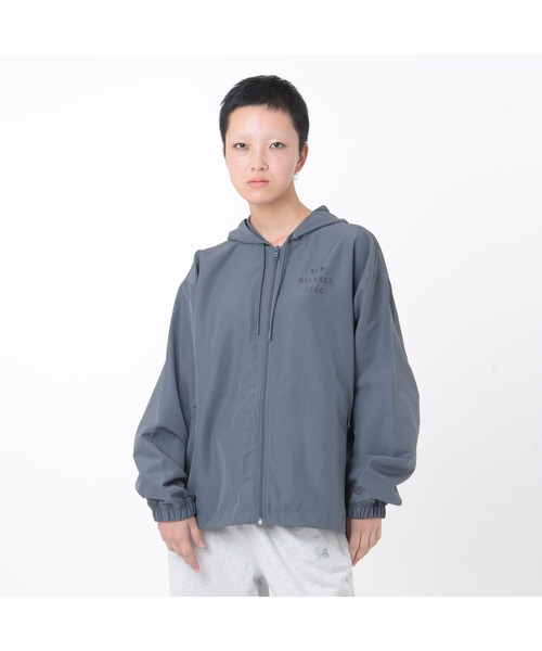 パーカー Iconic Collegiate フルジップジャケット レディース New Balance パーカー Iconic Collegiate フルジップジャケット