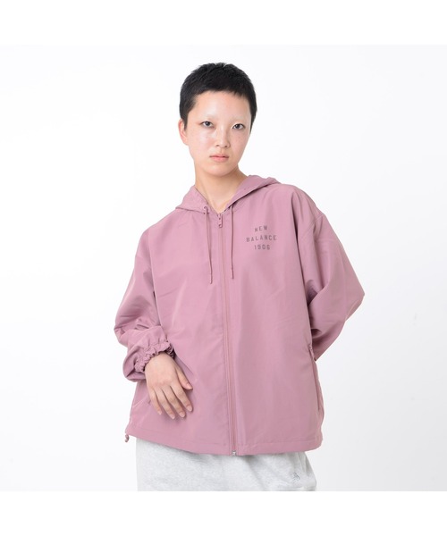 パーカー Iconic Collegiate フルジップジャケット レディース New Balance パーカー Iconic Collegiate フルジップジャケット