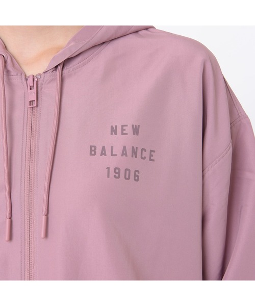 パーカー Iconic Collegiate フルジップジャケット レディース New Balance パーカー Iconic Collegiate フルジップジャケット