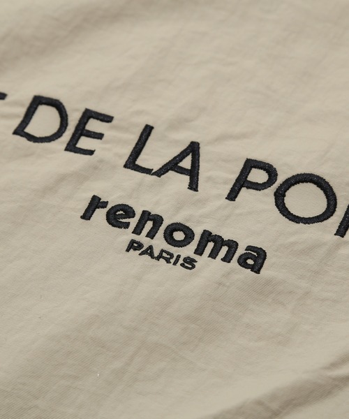 renoma PARIS ナイロンジャケット NYLON ZIPPED JACKET メンズ
