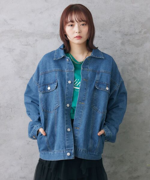 希少✨　23区 ♡大きいサイズ♡ デニムジャケット　ベルト　サイズ46 3XL 希少✨23区 ♡大きいサイズ♡ デニムジャケットベルトサイズ46 3XL