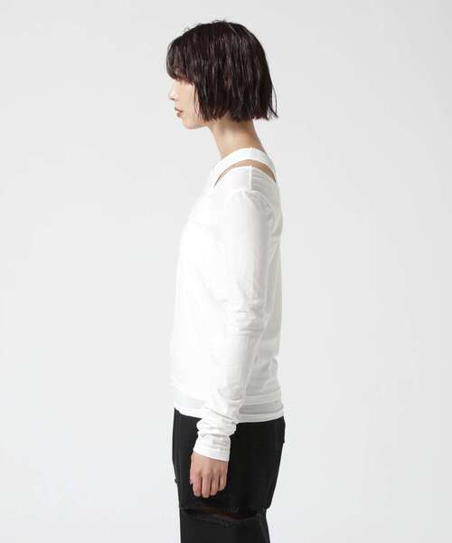 tシャツ DROIT BELLO（ドロイトベロ）２枚重ねカット レディース DROIT BELLO tシャツ BELLO（ドロイトベロ）2枚重ねカット