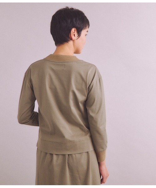 tシャツ 「LOTUS×FRESCA」Jersey モックネックプルオーバー レディース SIPULI tシャツ 「LOTUS×FRESCA」Jersey モックネックプル