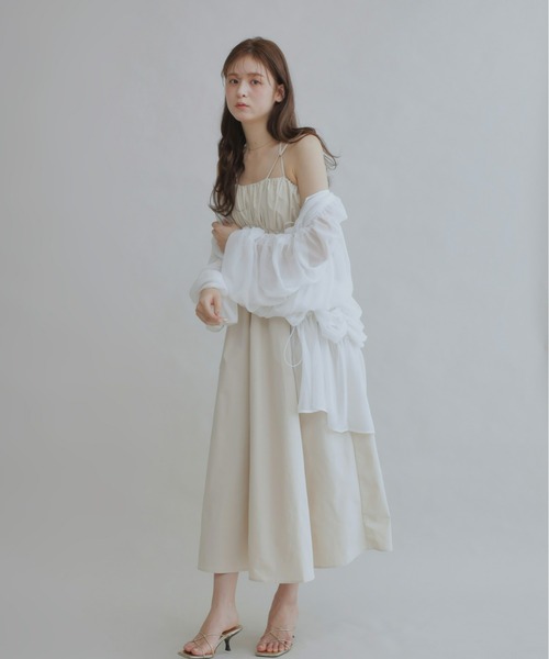 Olu. ワンピース リゾートギャザーワンピース : ZOZOTOWN Yahoo
