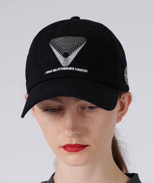 WISH FOR EVER キャップ 帽子 STITCH LOGO CAP/ステッチロゴ