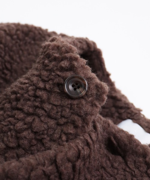 Honnete（オネット） ノーカラーコート コート Oversized No Collar JK