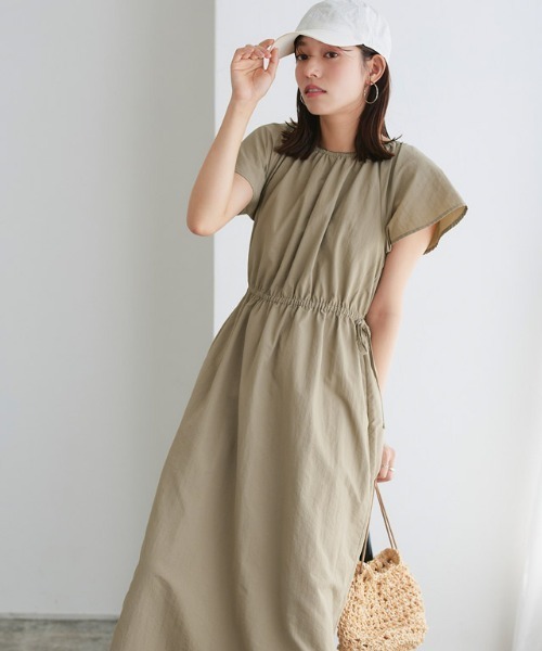 ワンピース 「抗菌防臭・撥水」2wayギャザーフリルワンピース | Pierrot | 03