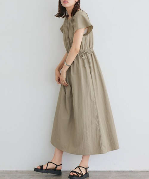 ワンピース 「抗菌防臭・撥水」2wayギャザーフリルワンピース | Pierrot | 05