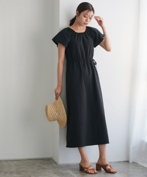 ワンピース 「抗菌防臭・撥水」2wayギャザーフリルワンピース | Pierrot | 13