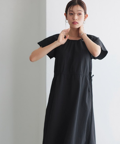 ワンピース 「抗菌防臭・撥水」2wayギャザーフリルワンピース | Pierrot | 16