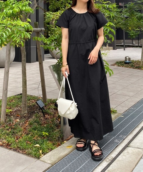 ワンピース 「抗菌防臭・撥水」2wayギャザーフリルワンピース | Pierrot | 19