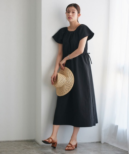 ワンピース 「抗菌防臭・撥水」2wayギャザーフリルワンピース | Pierrot | 15