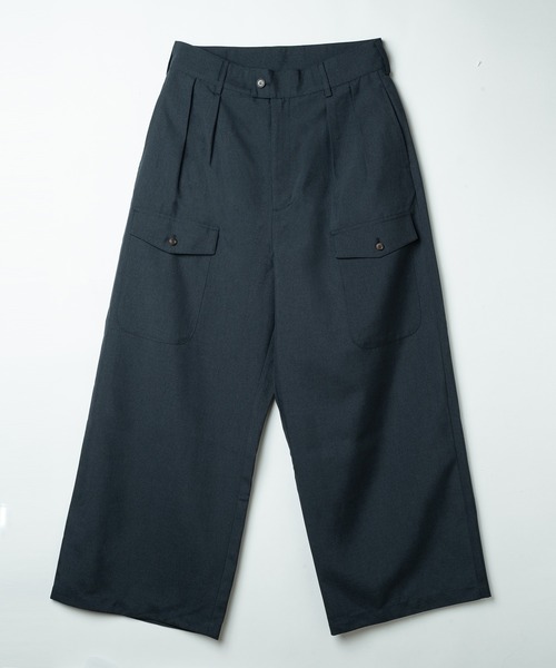 Be.Nection スラックス 2TACK CHAMBRAY SNOW PANTS / 2タック