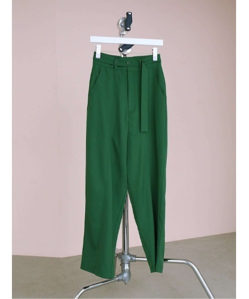 カトリントウキョー、レディース Katrin TOKYO スラックス パンツ color pin tuck straight pants