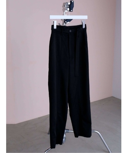 Katrin TOKYO スラックス パンツ color pin tuck straight pants