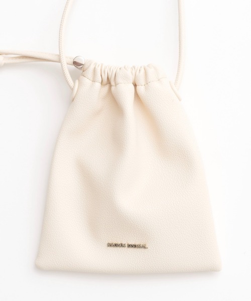 ショルダーバッグ・ポシェット [MCLANEE] 2-WAY Marie Tote and Crossback (WHITE) SHIPS｜quaranciel: ライン 2way ショルダー バッグ | Rakuten