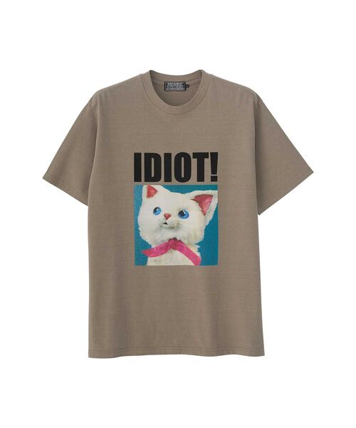 HYSTERIC GLAMOUR（ヒステリックグラマー） tシャツ IDIOT CAT Tシャツ