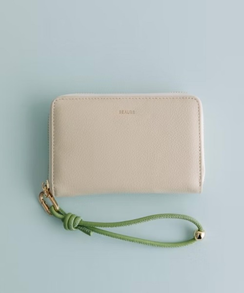 Beau're（ヴュレ） ミニ 二つ折り 二つ折り財布 財布 「BEAURE