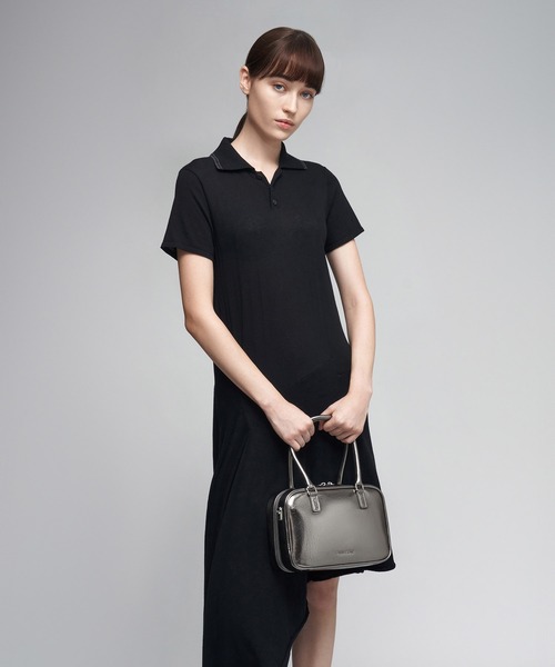 CHARLES ＆ KEITH ボストンバッグ Sianna シアンナ テクスチャー