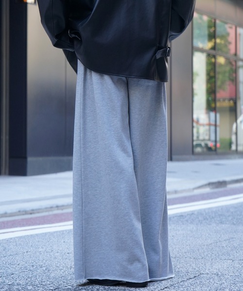 【TWN】★男女兼用★24AW コッパ ワイド スウェットパンツ NEOS（KOKUYO） スウェットパンツ ジャージ 「neos」ルーズ