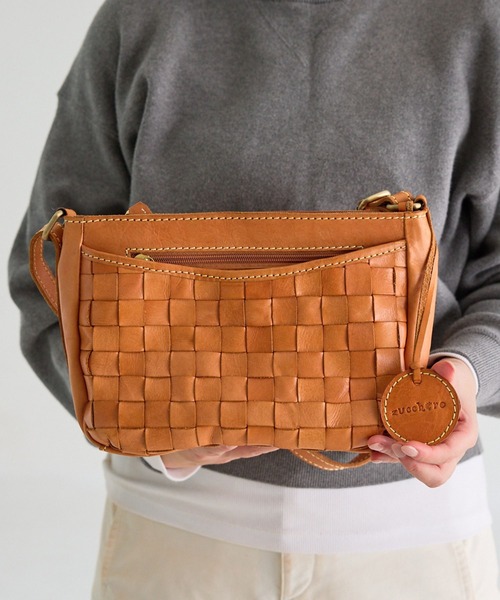 お財布ショルダー ショルダーバッグ バッグ ズッケロ 本革 お財布