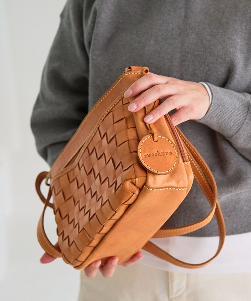 お財布ショルダー ショルダーバッグ バッグ ズッケロ 本革 お財布