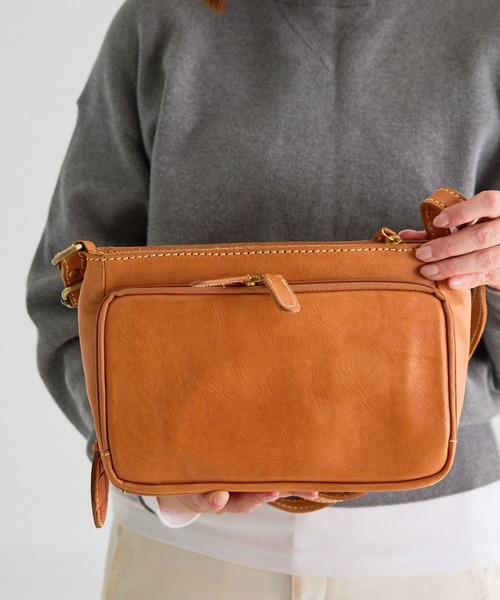 ショルダーバッグ バッグ ズッケロ 本革 お財布ショルダーバッグ 49869