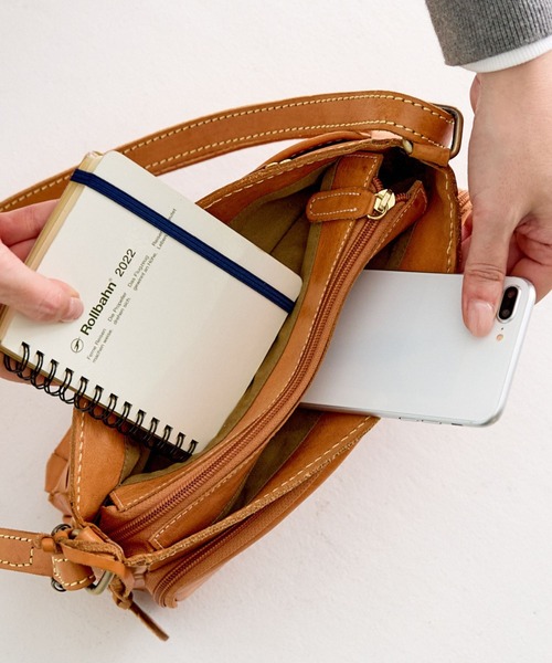 ショルダーバッグ バッグ ズッケロ 本革 お財布ショルダーバッグ 49869