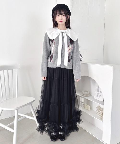 Loueme つけ襟 付け襟 リボン付け襟 : ZOZOTOWN Yahoo!店 - 通販