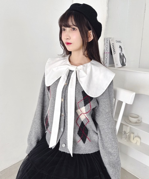 Loueme つけ襟 付け襟 リボン付け襟 : ZOZOTOWN Yahoo!店 - 通販