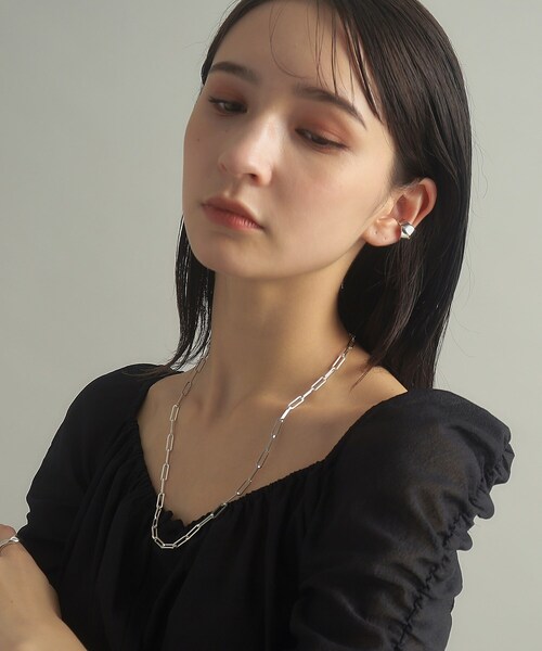 COCOSHNIK（ココシュニック） ネックレス シルバー デザインチェーン