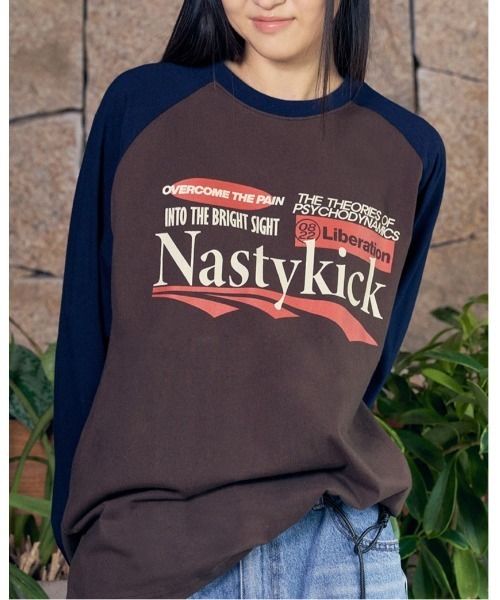 tシャツ 「UNISEX」NASTYKICK／Liberation ロングスリーブT レディース メンズ