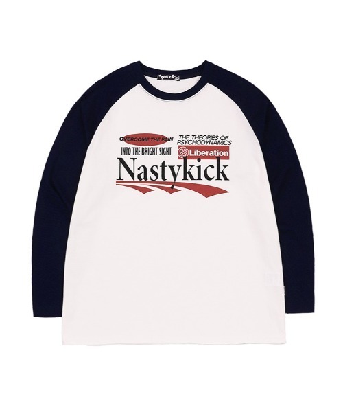 tシャツ 「UNISEX」NASTYKICK／Liberation ロングスリーブT レディース メンズ NASTY KICK tシャツ 「UNISEX」NASTYKICK／Liberation ロング