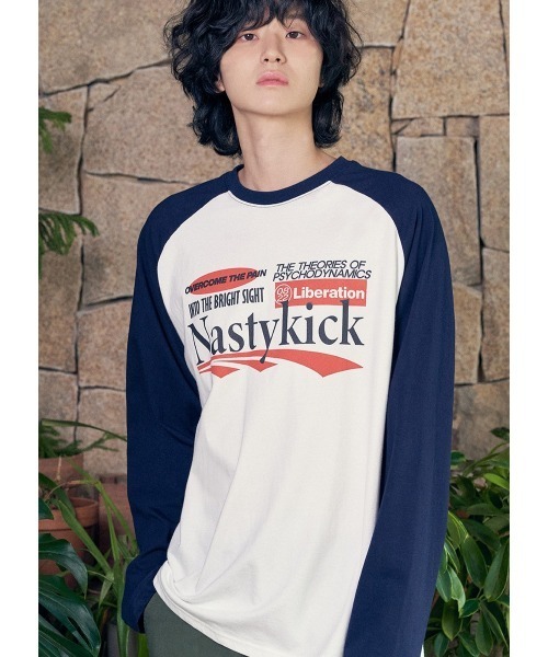 tシャツ 「UNISEX」NASTYKICK／Liberation ロングスリーブT レディース メンズ NASTY KICK tシャツ 「UNISEX」NASTYKICK／Liberation ロング