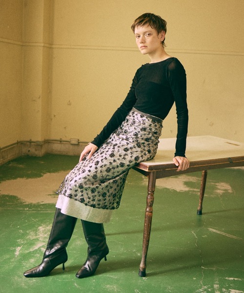 EN NEUME スカート Faux Leather Skirt : ZOZOTOWN Yahoo!店