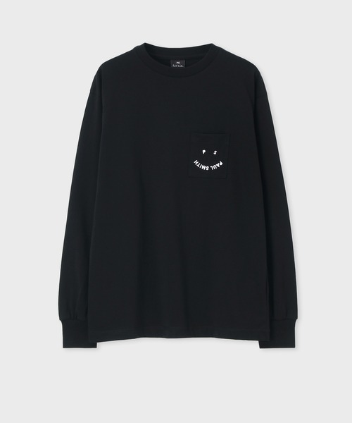 tシャツ ウィメンズ ”Happy” ロングスリーブTシャツ / 245406 234VE レディース