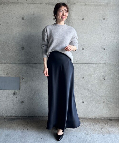 UNFILO ニット セーター 「WEB＆一部店舗限定」洗える へアリー