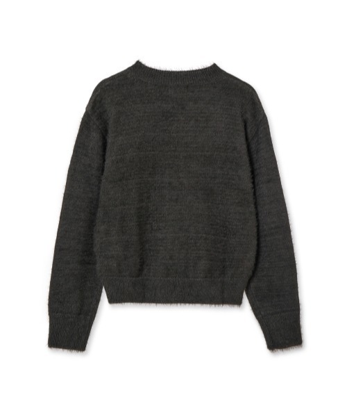 トップス AEAE WEB LOGO HAIRY KNIT AEAE WEB LOGO HAIRY KNIT