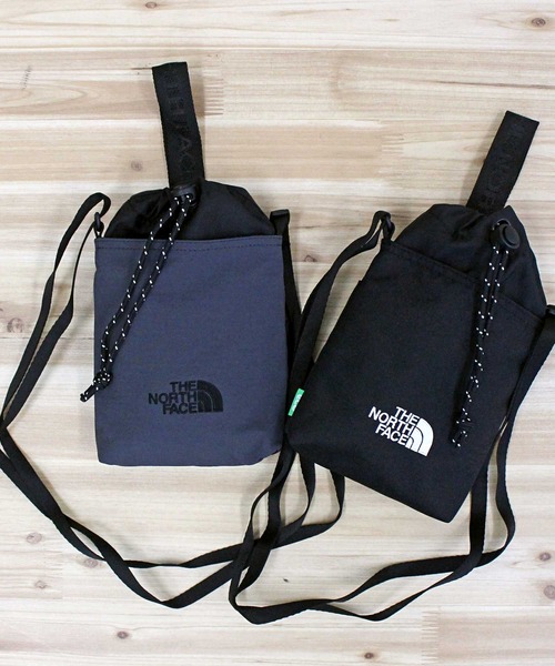 ◆THE NORTH FACE◆ White Label Simple String Bag MiniGRAY The North Face White Label Simple Mini Bag Black Crossbody