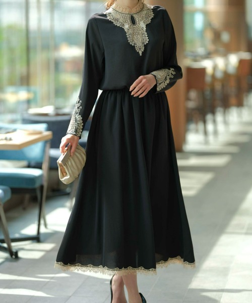 BELLUNA セットアップ ケミカルレースセットアップ レディース