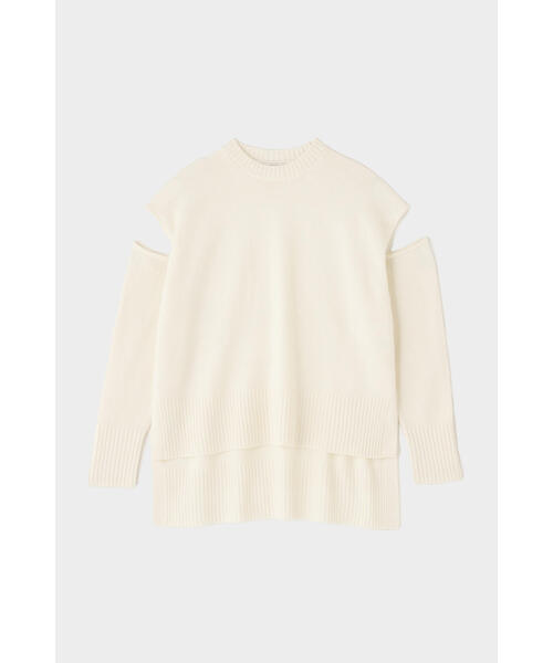 LE PHIL（ル フィル） ニット セーター ウールカシミアスリットニット