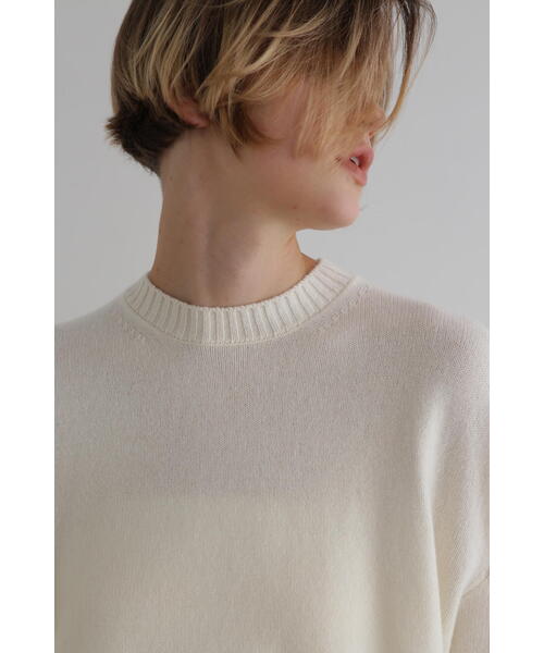 LE PHIL（ル フィル） ニット セーター ウールカシミアスリットニット